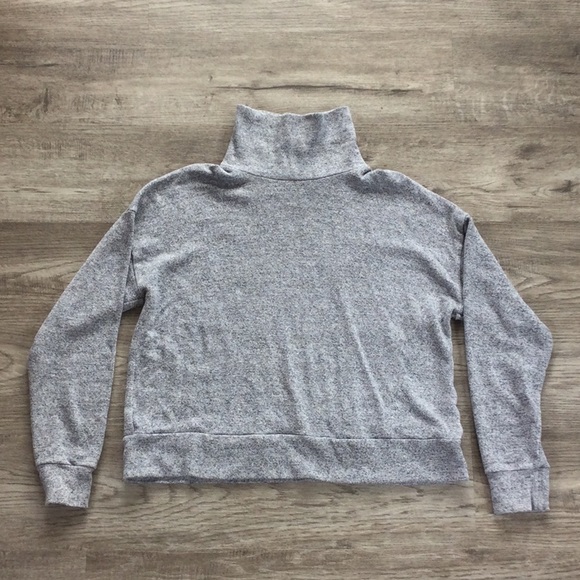 Community - Allora Turtleneck Sweater - Heathered Grey - Picture 3 of 6